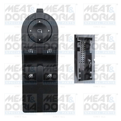 Switch, window regulator